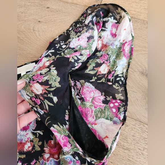 Loveshackfancy Garner Frill-Sleeve Floral Mini Dress, size 6 - Picture 6 of 13